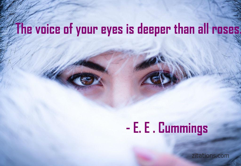 Beautiful Eye Quotes For Her - Romantic Messages - Zitations